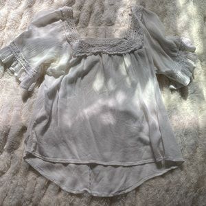 White Lace Top